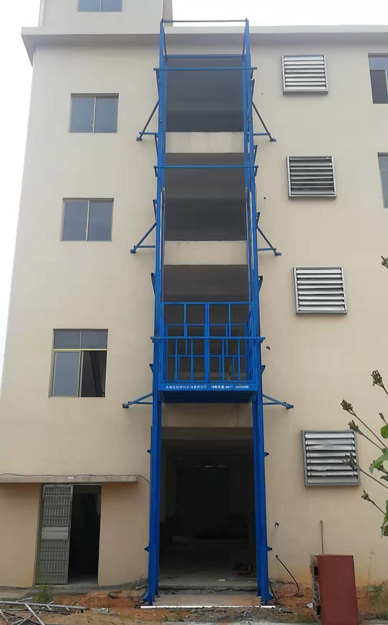 河北室外导轨式升降平台